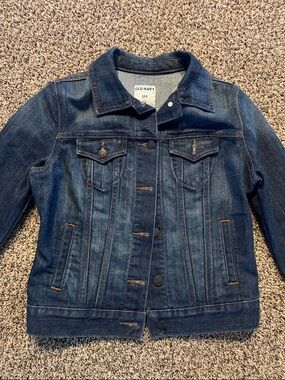 Old Navy Indigo Denim Jacket - Dark Blue Wash